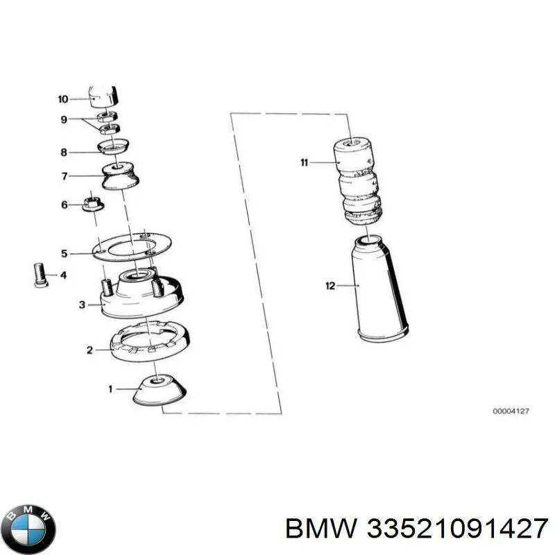  BMW 33521091427 ціна, від 13.38 USD