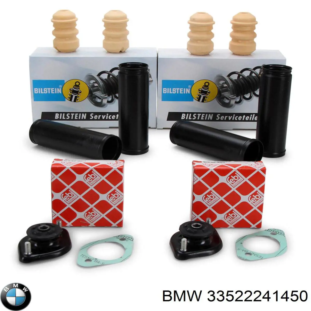 Опора амортизатора заднього BMW 33522241450 ціна, від 38.00 USD