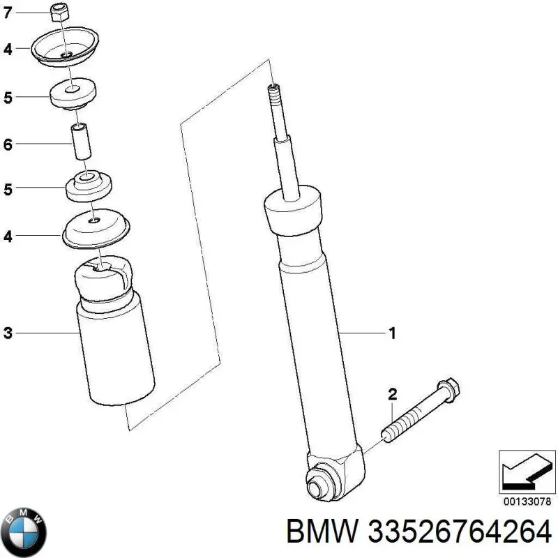  BMW 33526764264 ціна, від 10.20 USD