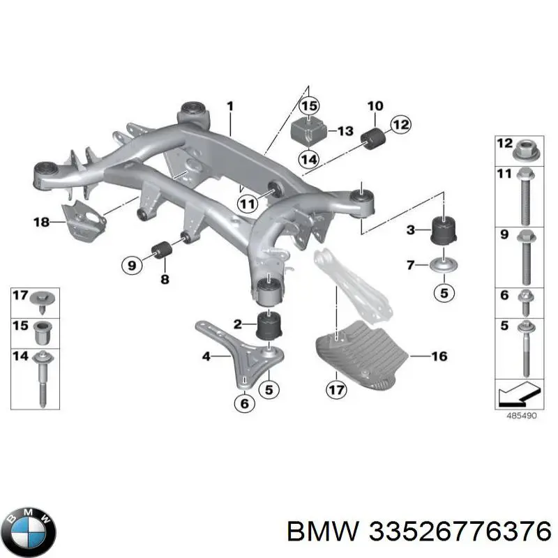33526776376 BMW 
