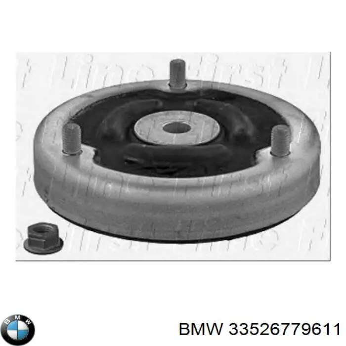 Опора стійки амортизатора заднього BMW 33526779611