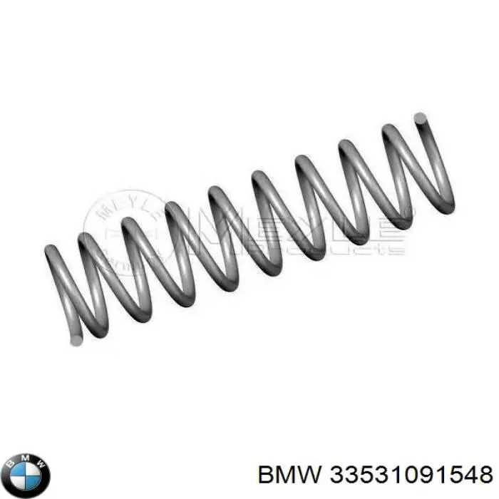 Пружина задня BMW 33531091548 ціна, від 21.11 USD