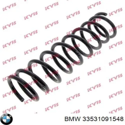 33531091548 BMW Пружина підвіски задня