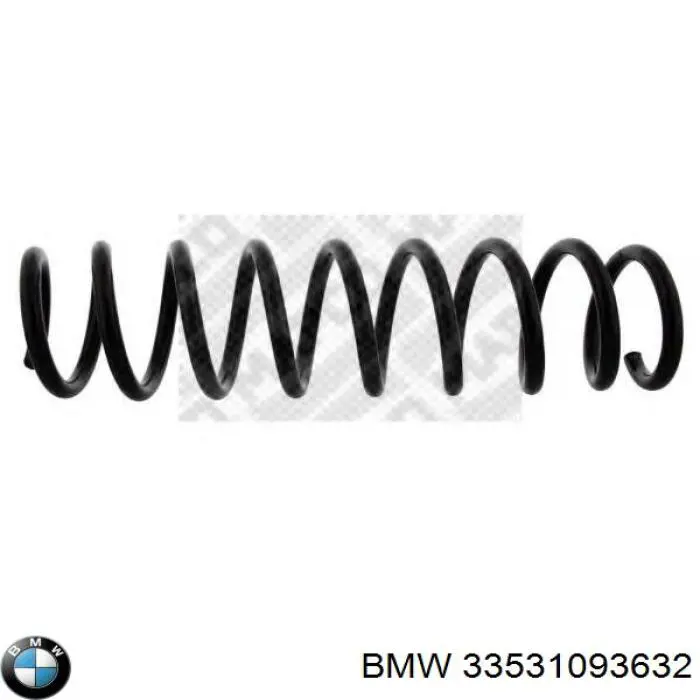 Пружина задня 33531093632 BMW