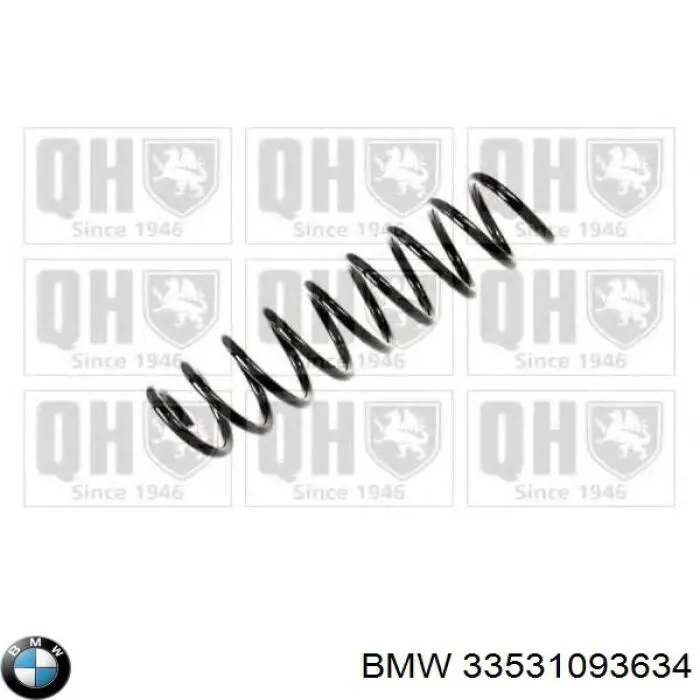 Купити 33531093634 BMW Задні пружини