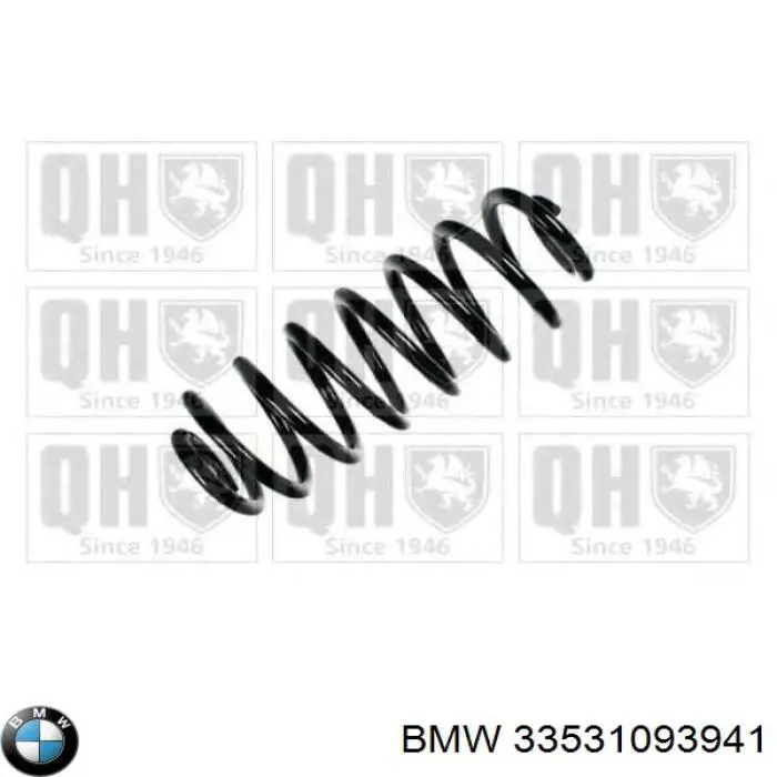 33531093941 BMW Пружина підвіски задня