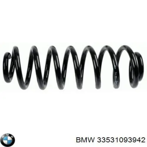 33531093942 BMW Пружина підвіски задня