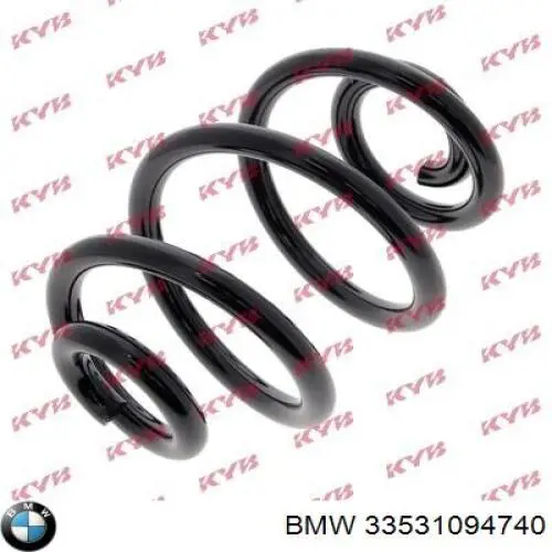 Задні пружини 33531094740 BMW