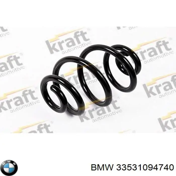 33531094740 BMW Пружина підвіски задня