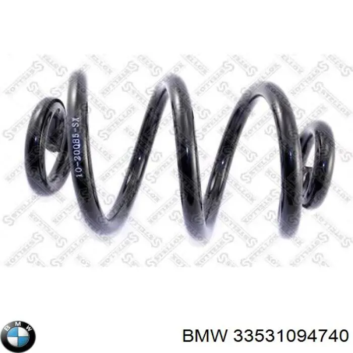 Пружина задня BMW 33531094740 ціна, від 29.79 USD