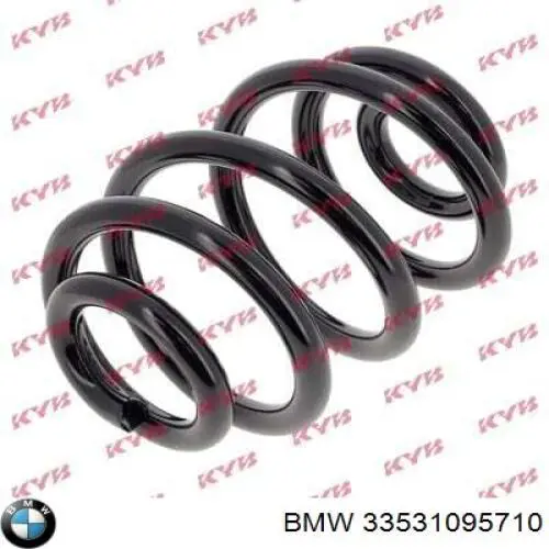 Пружина задня BMW 33531095710 ціна, від 33.00 USD