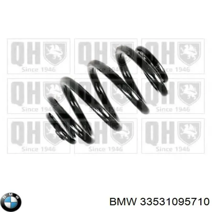 33531095710 BMW Пружина підвіски задня