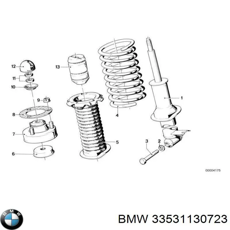  BMW 33531130723 ціна, від 142.30 USD