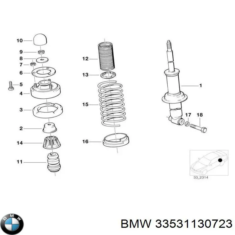 33531130723 BMW 