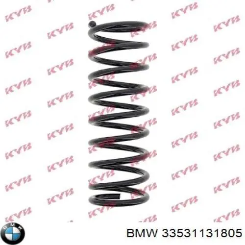 Пружина задня BMW 33531131805 ціна, від 39.92 USD