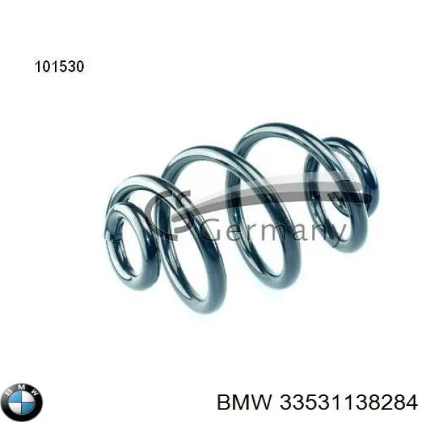 Пружина задня BMW 33531138284 ціна, від 20.43 USD