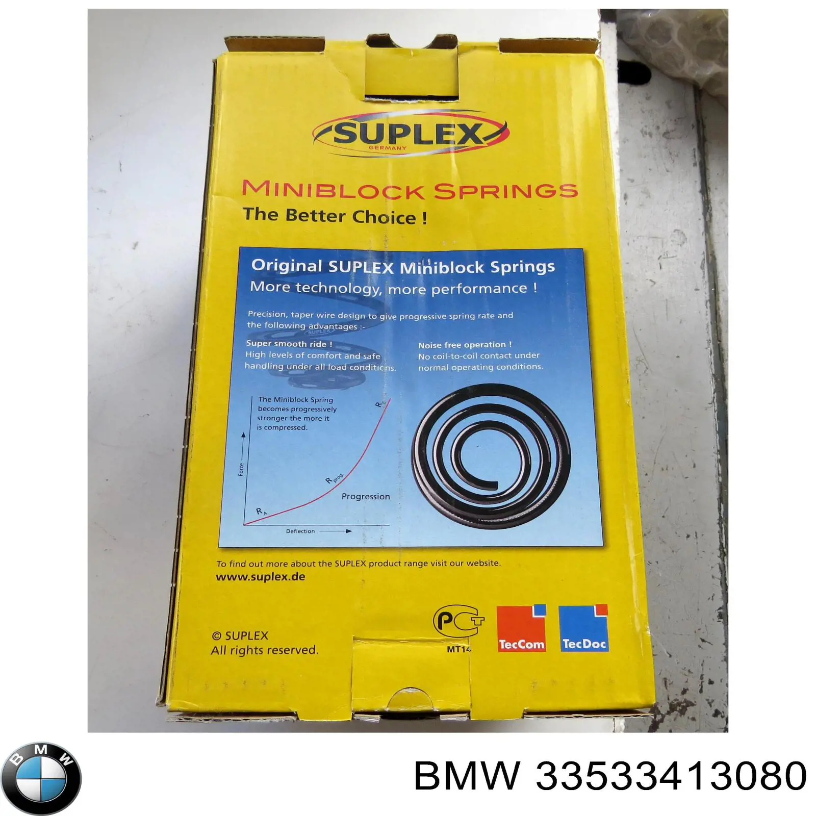 Купити 33533413080 BMW Задні пружини