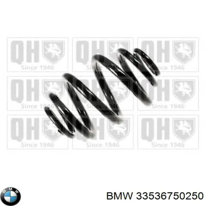 33536750250 BMW Пружина підвіски задня