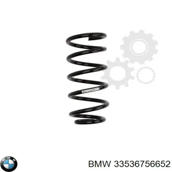 33536756652 BMW Пружина підвіски задня