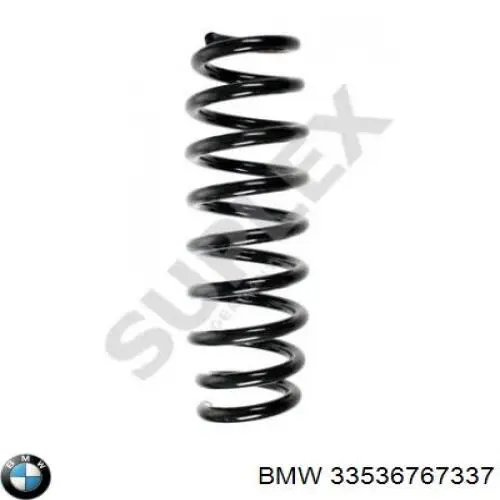 33536767337 BMW Пружина підвіски задня