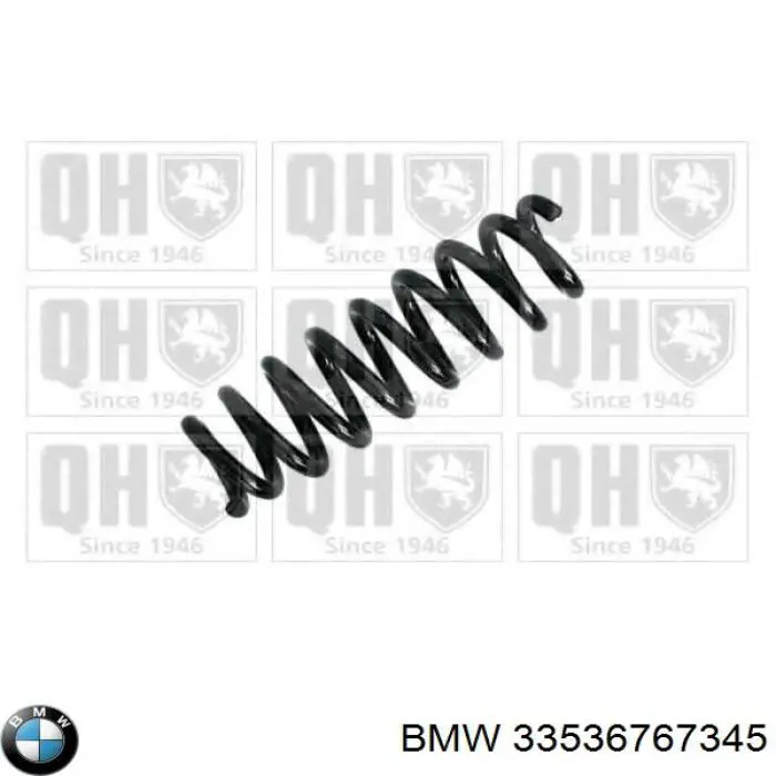 Пружина задня BMW 33536767345 ціна, від 52.12 USD