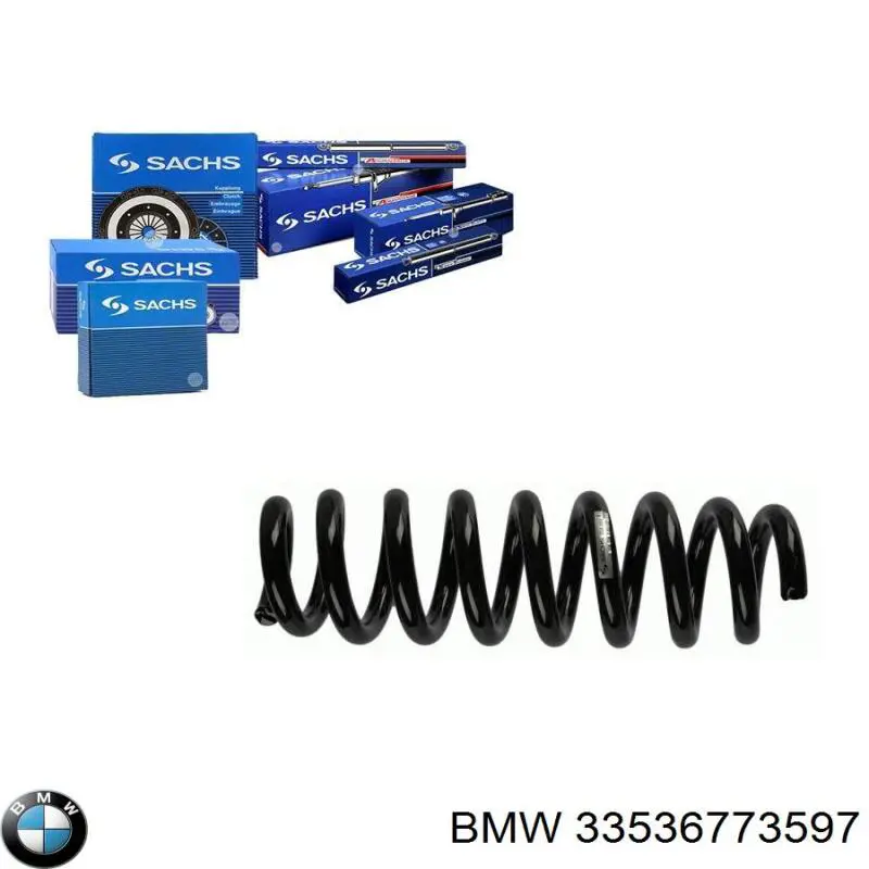Задні пружини 33536773597 BMW