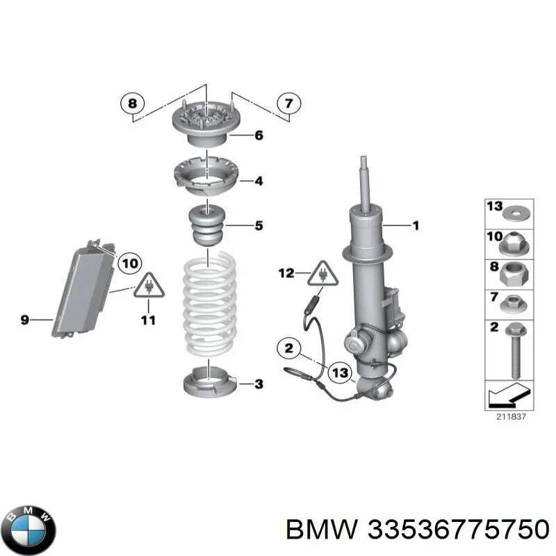  BMW 33536775750 ціна, від 14.43 USD