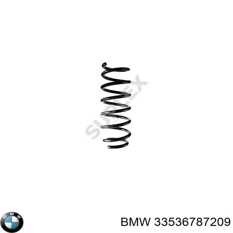 Купити 33536787209 BMW Задні пружини