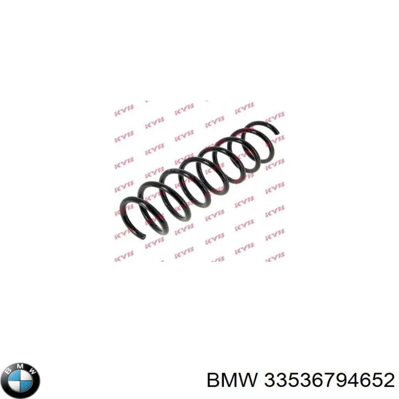 33536794652 BMW Пружина підвіски задня