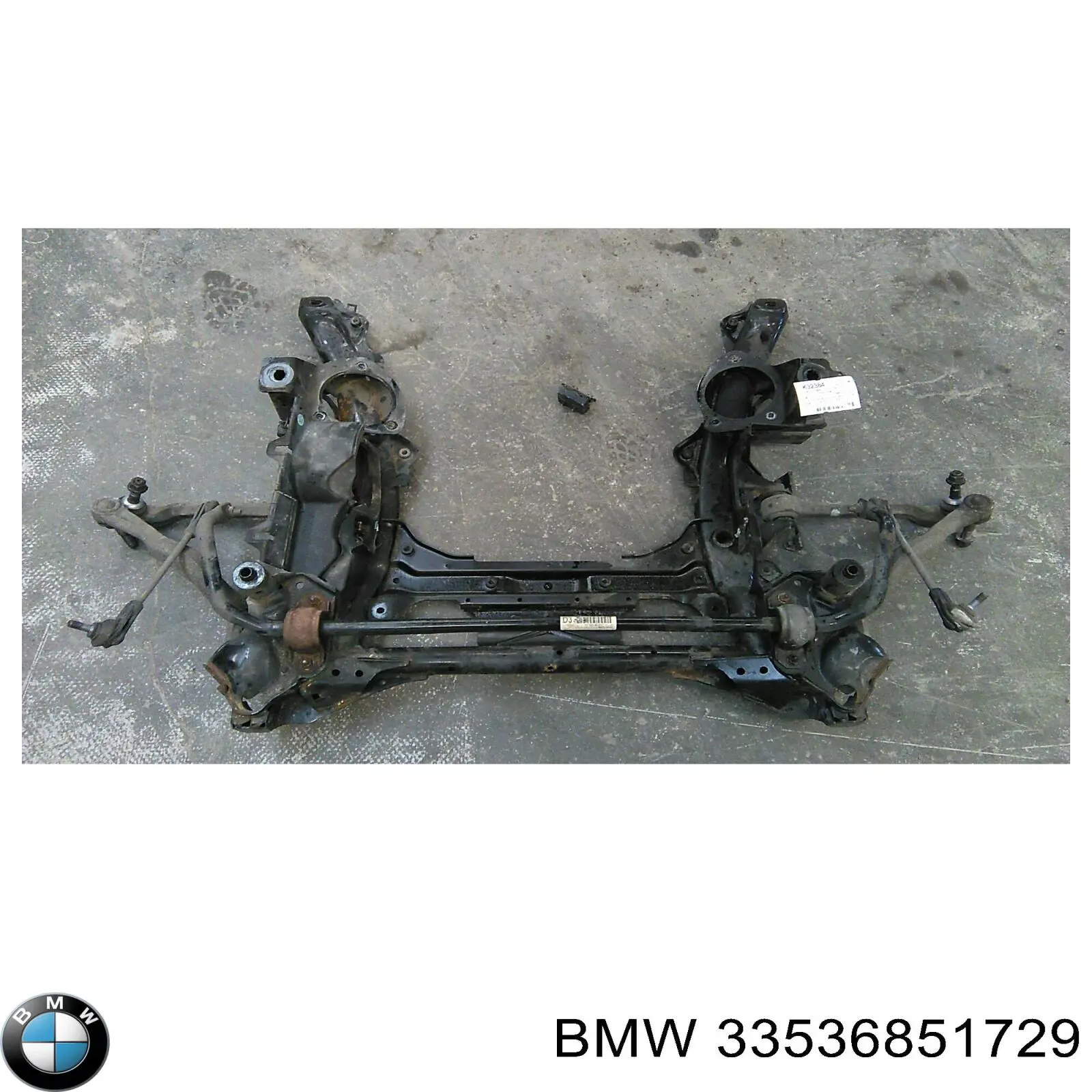 33536851729 BMW Пружина підвіски задня