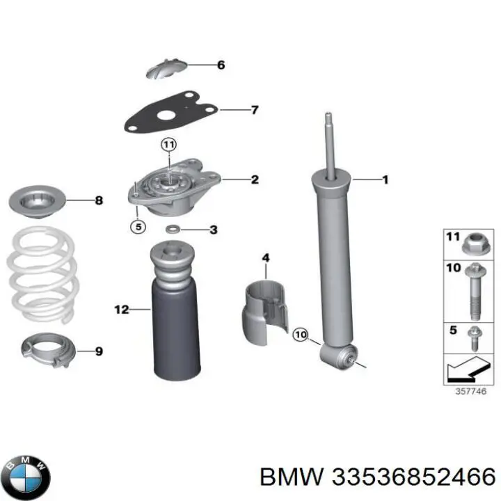 33536852466 BMW 