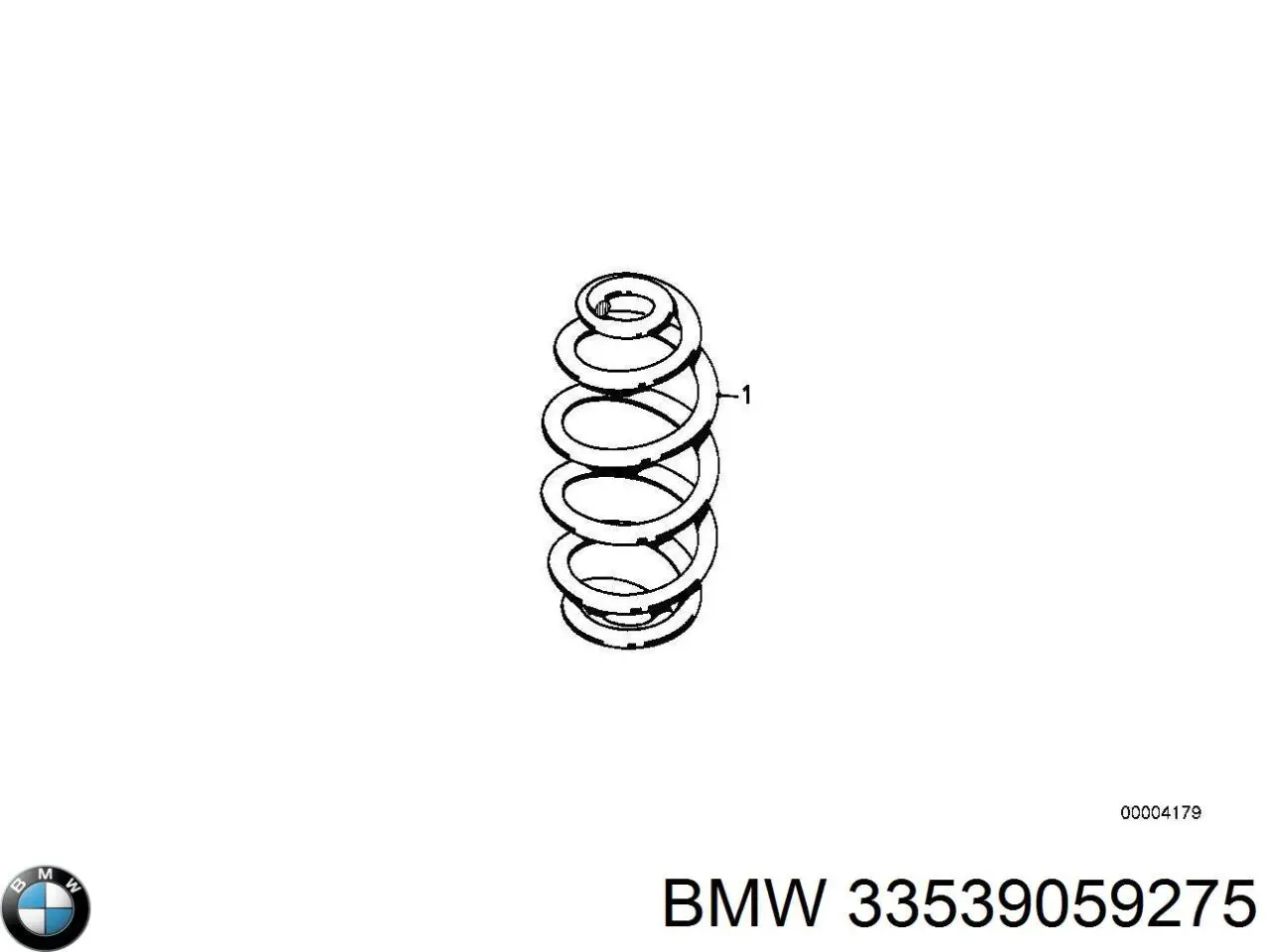 Купити 33539059275 BMW Задні пружини