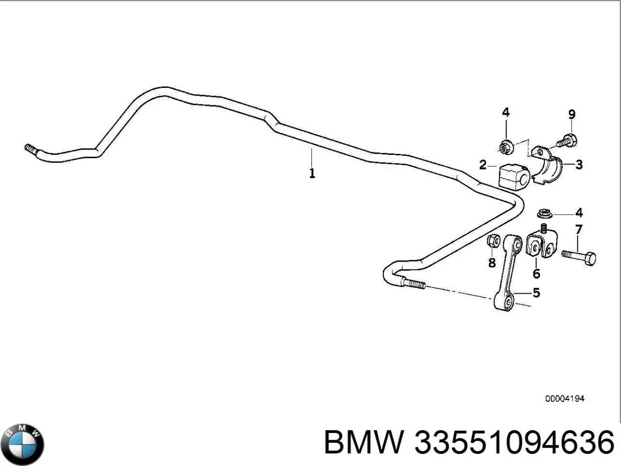  BMW 33551094636 ціна, від 25.43 USD