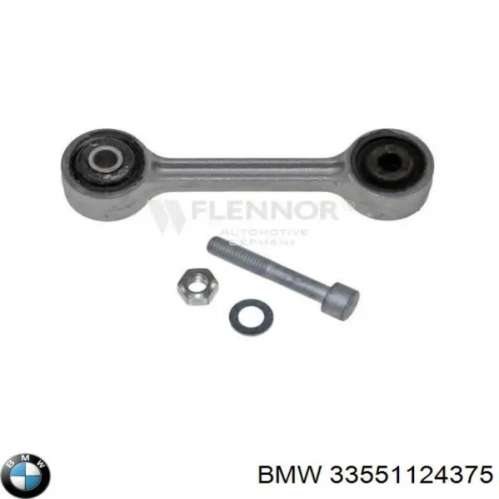 Купити 33551124375 BMW Солдатик стабілізатора, заднього