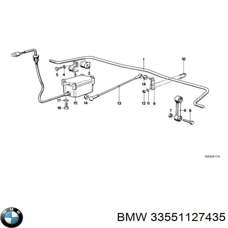 Купити 33551127435 BMW 