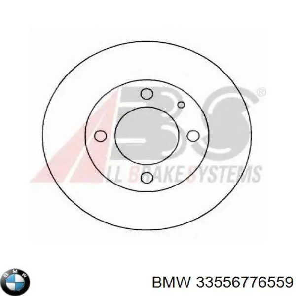 Втулка стабілізатора заднього 33556776559 BMW