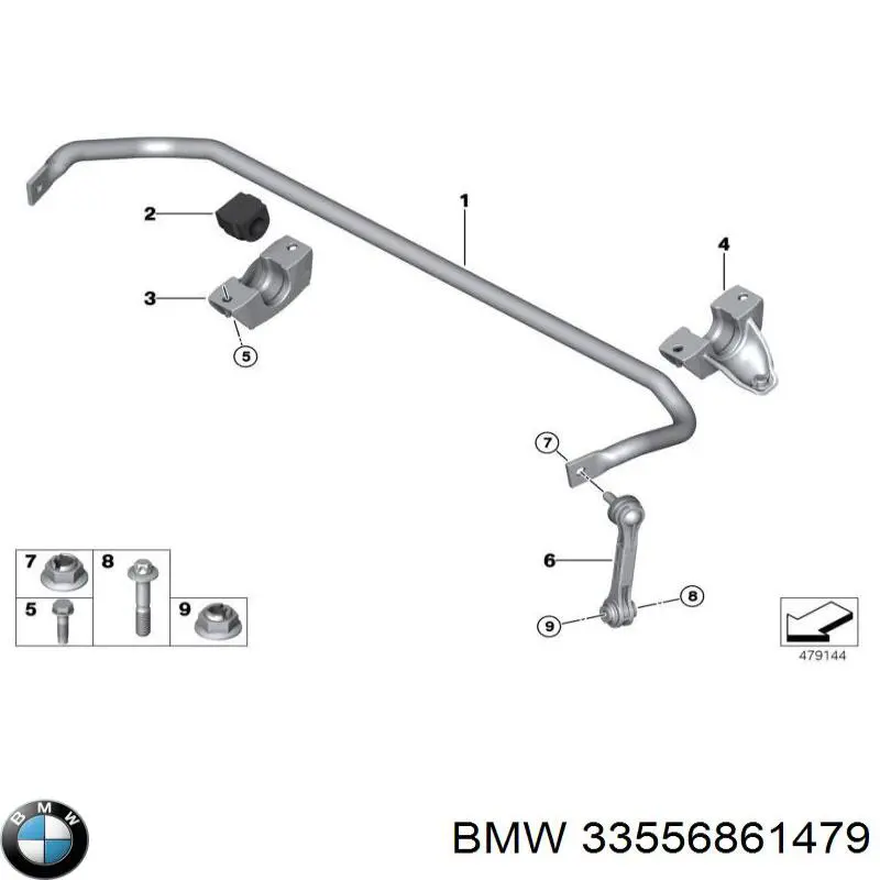 Купити 33556861479 BMW 