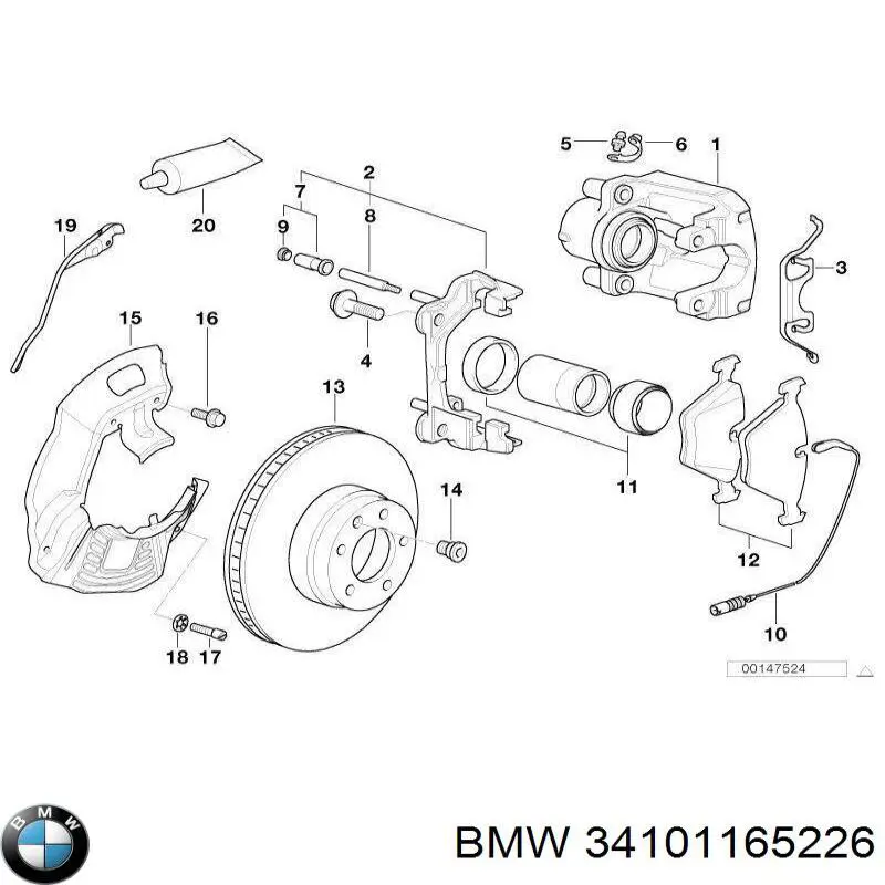34101165226 BMW 
