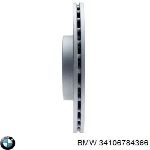 Купити 34106784366 BMW Ротор гальмівний