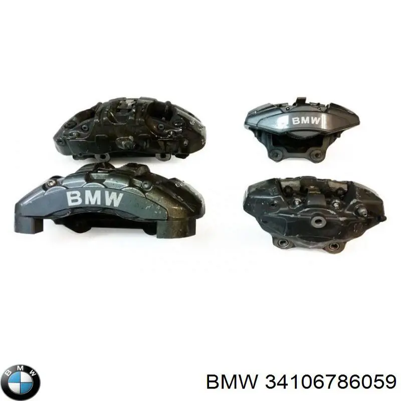 Купити 34106786059 BMW Супорт задній лівий