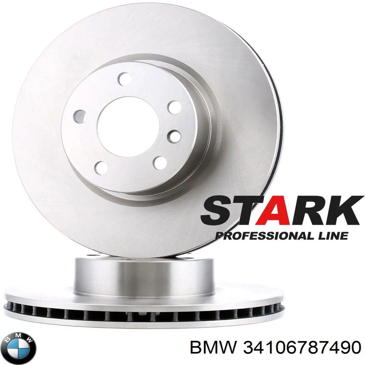 Гальмівні диски передні 34106787490 BMW