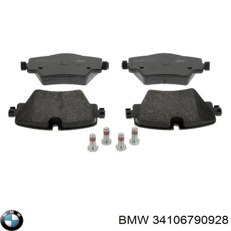 Ремкомплект супорту гальмівного переднього BMW 34106790928