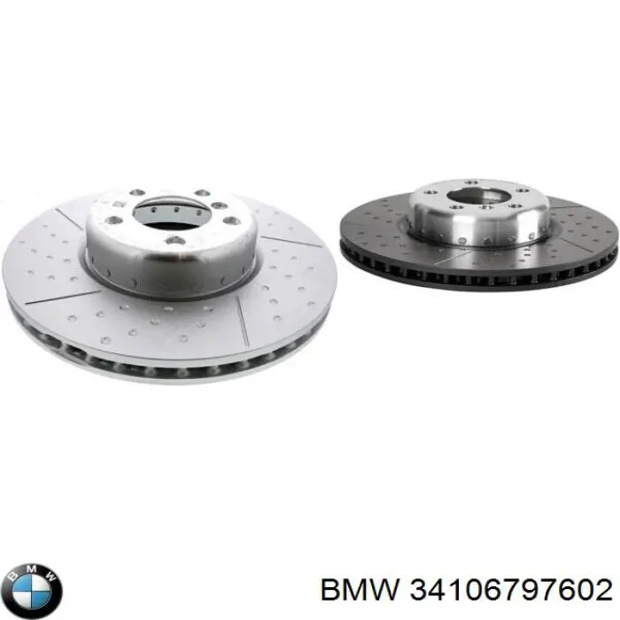 Диск гальмівний передній BMW 34106797602