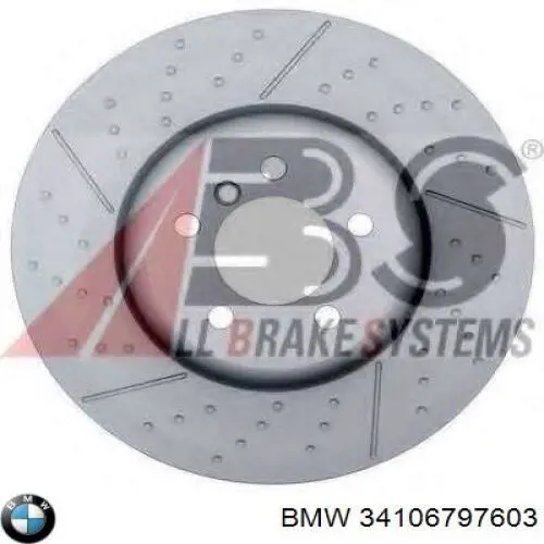 Купити 34106797603 BMW Ротор гальмівний
