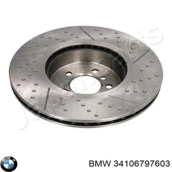 Гальмівні диски передні 34106797603 BMW