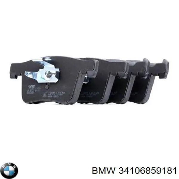 34106859181 BMW колодки гальмівні передні, дискові