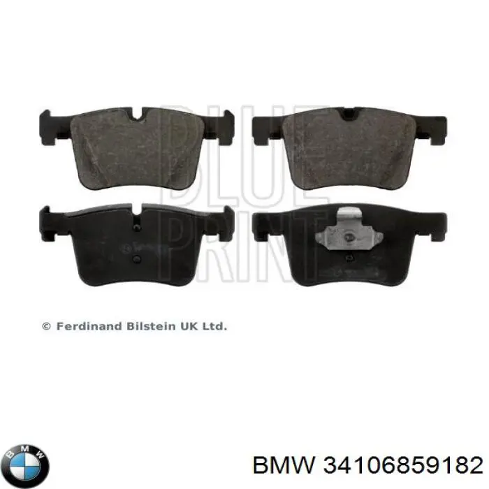 Гальмівні колодки BMW 34106859182 ціна, від 63.33 USD
