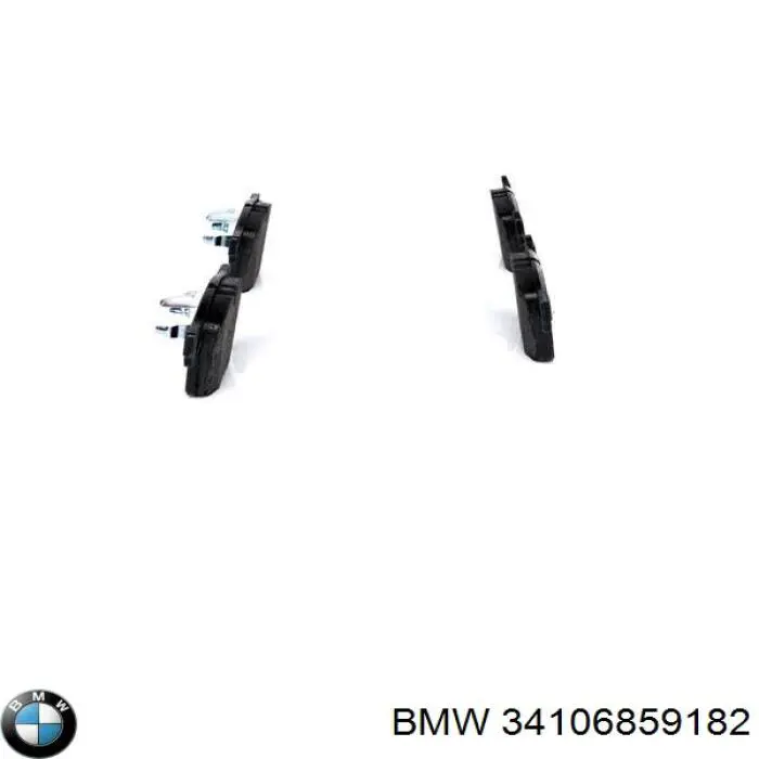 Передні тормозні колодки 34106859182 BMW