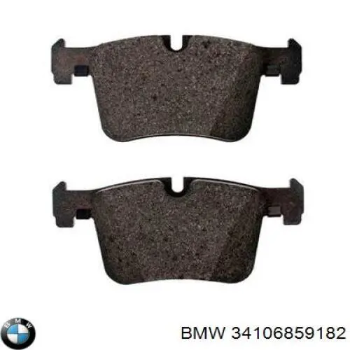 Колодки гальмівні передні, дискові 34106859182 BMW