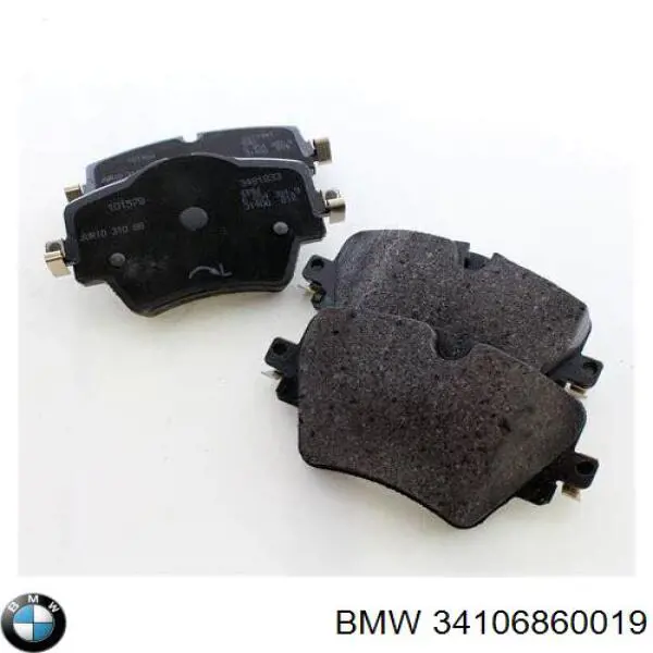 Купити 34106860019 BMW Колодки гальмівні передні, дискові